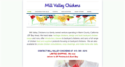 Desktop Screenshot of millvalleychickens.com